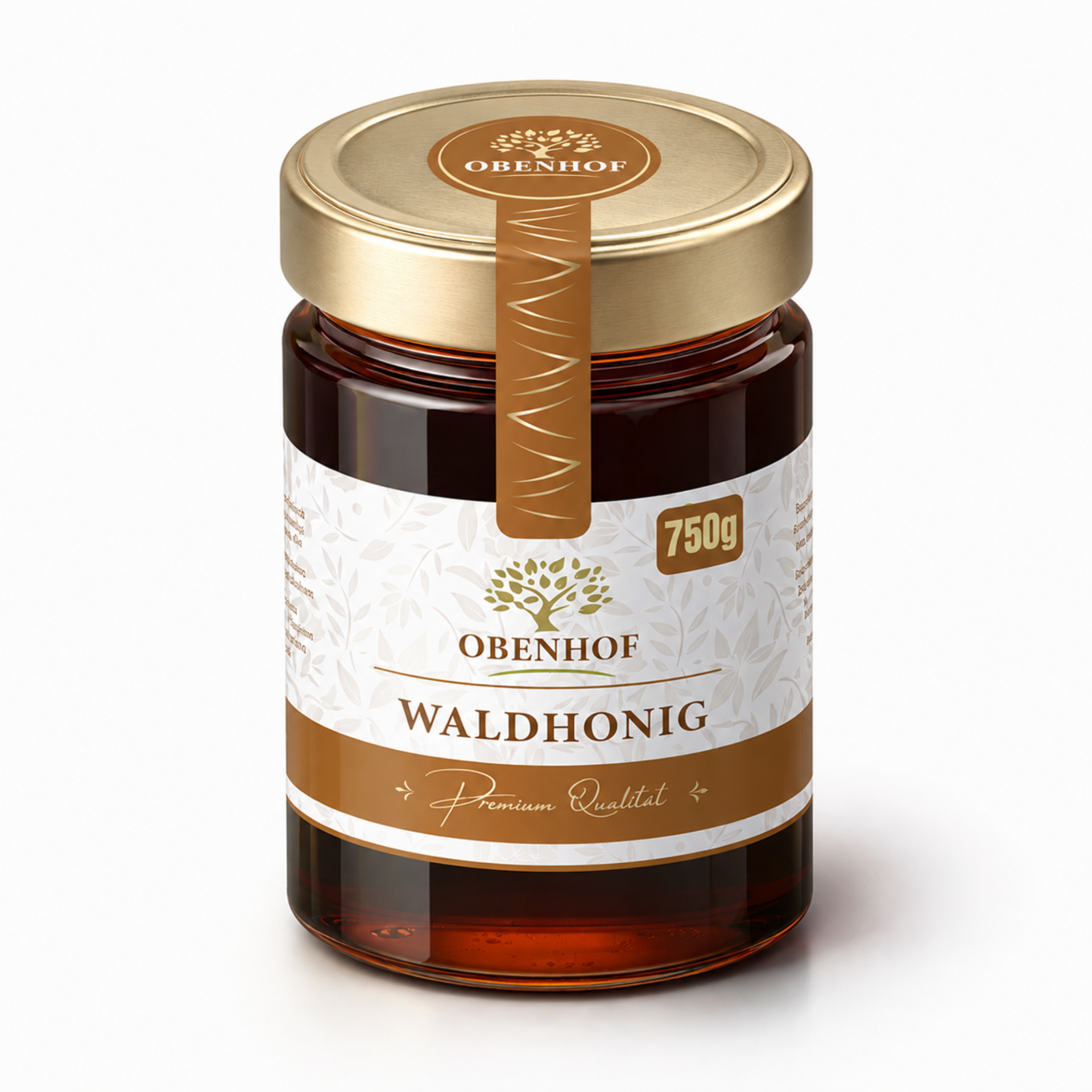 Obenhof Waldhonig im Glas 750 g