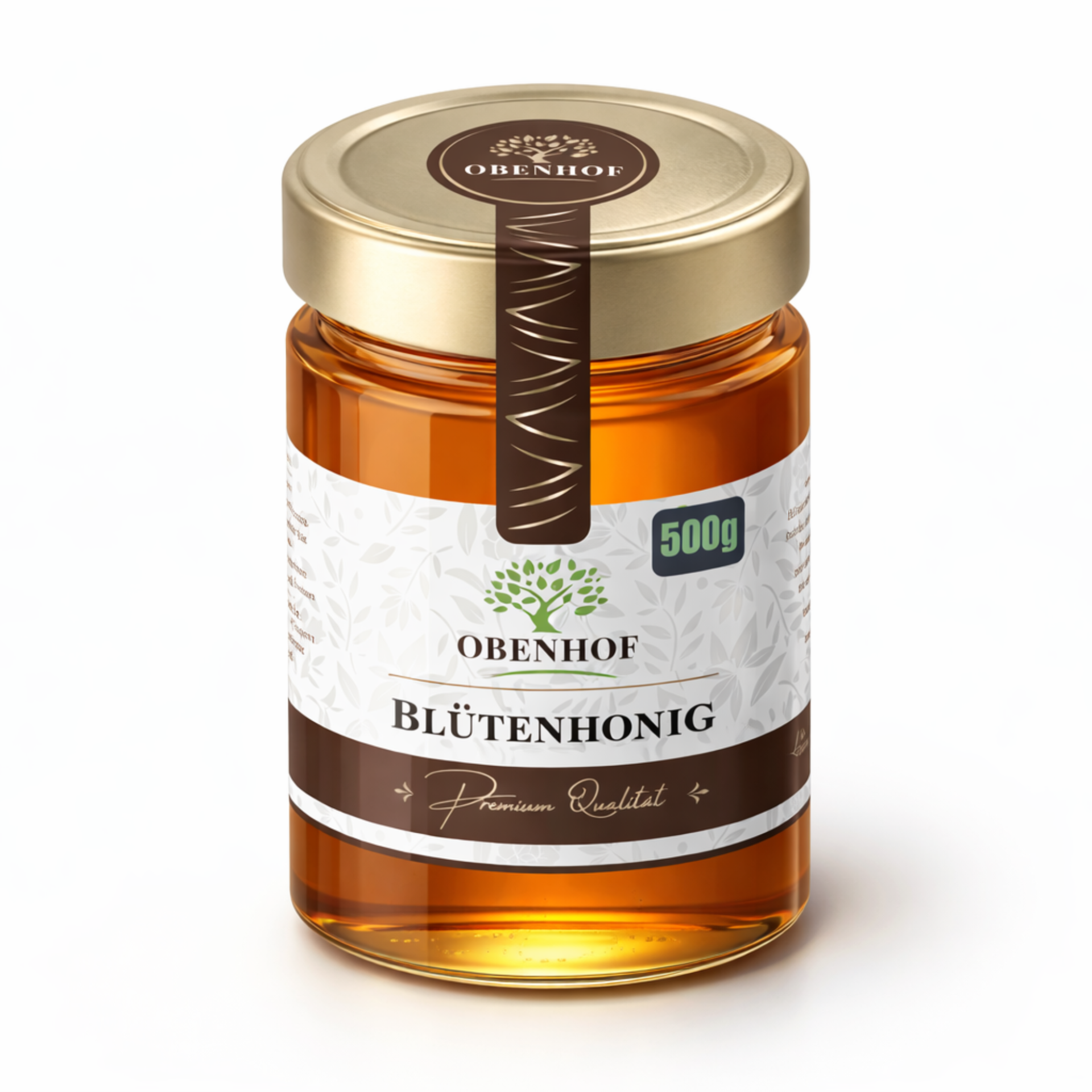 Obenhof Blütenhonig im Glas 500 g