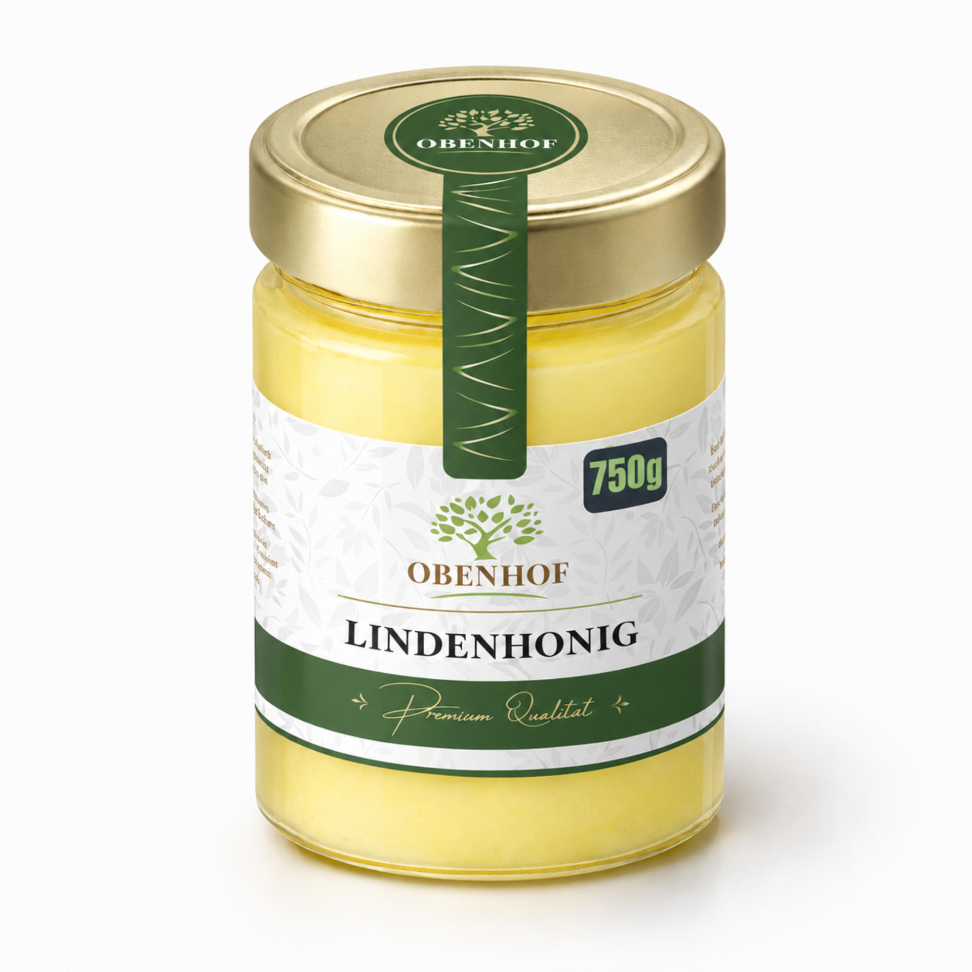 Obenhof Lindenhonig im Glas 750 g