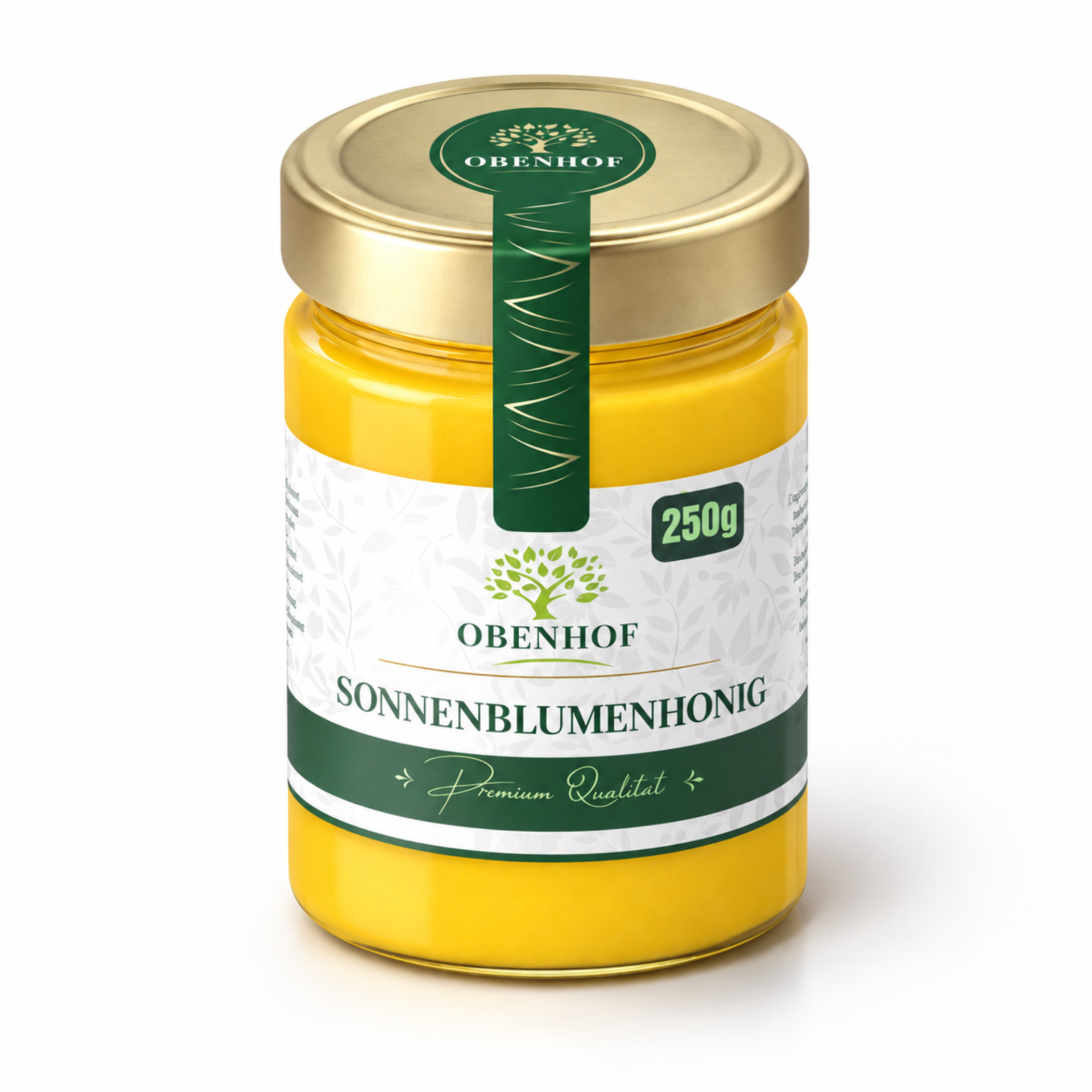 Obenhof Sonnenblumenhonig im Glas 250 g