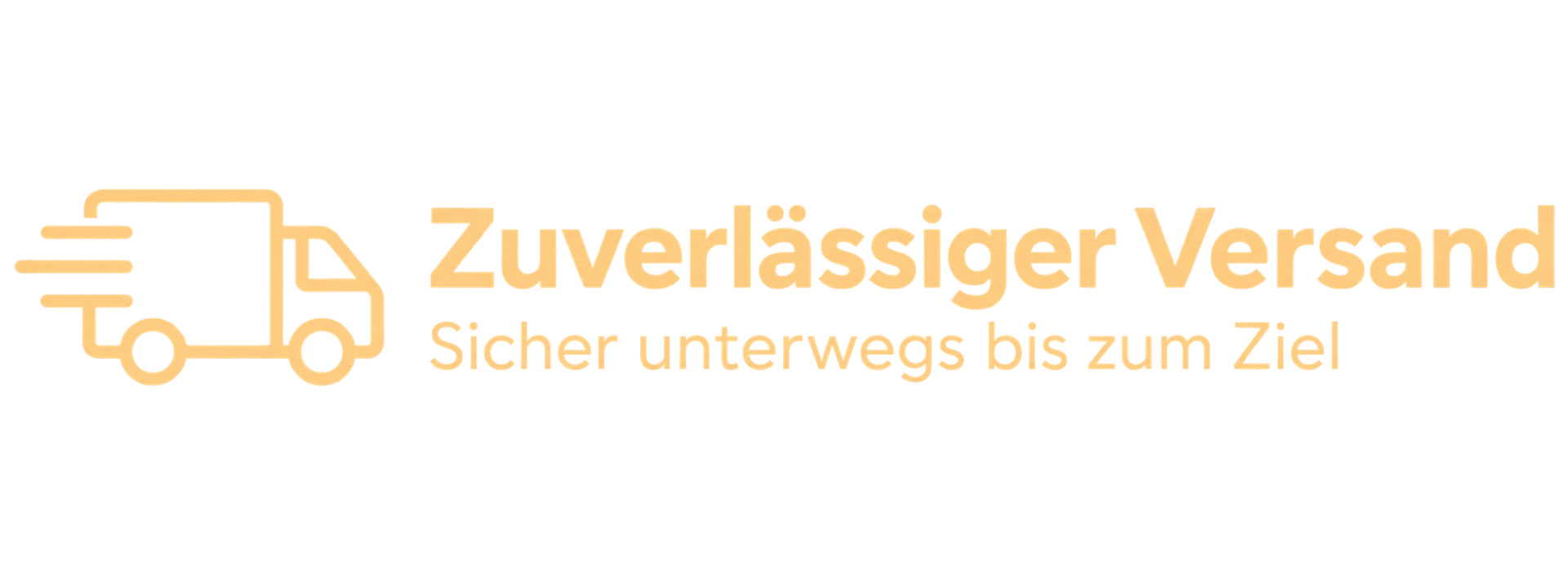 Symbol für zuverlässigen und sicheren Versand