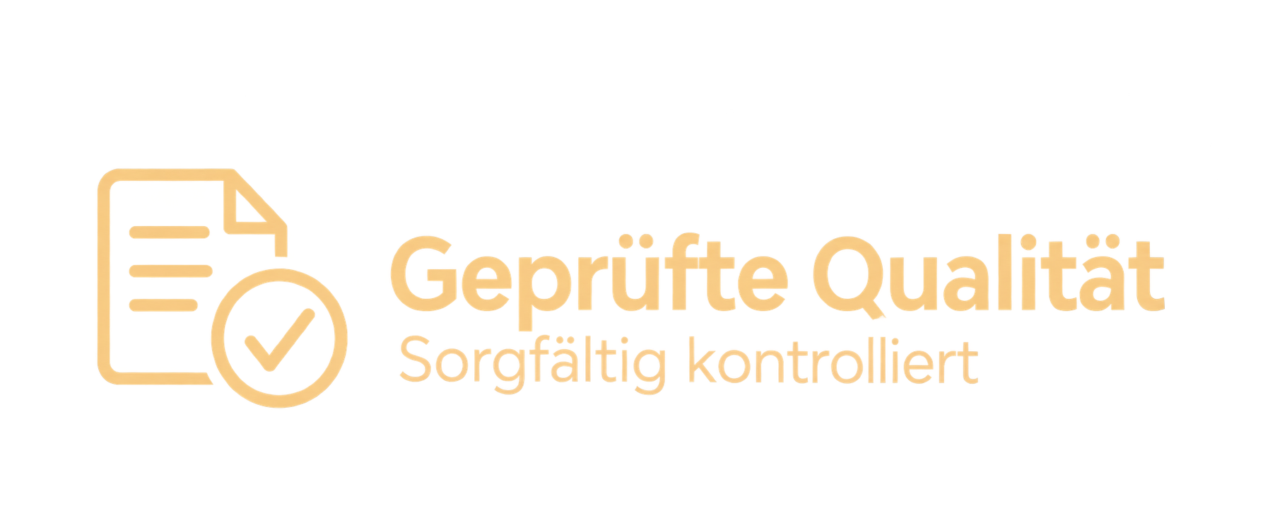 Symbol für geprüfte und sorgfältig kontrollierte Honigqualität