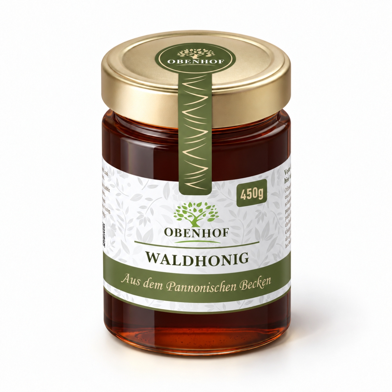 Obenhof Waldhonig im Glas 450 g