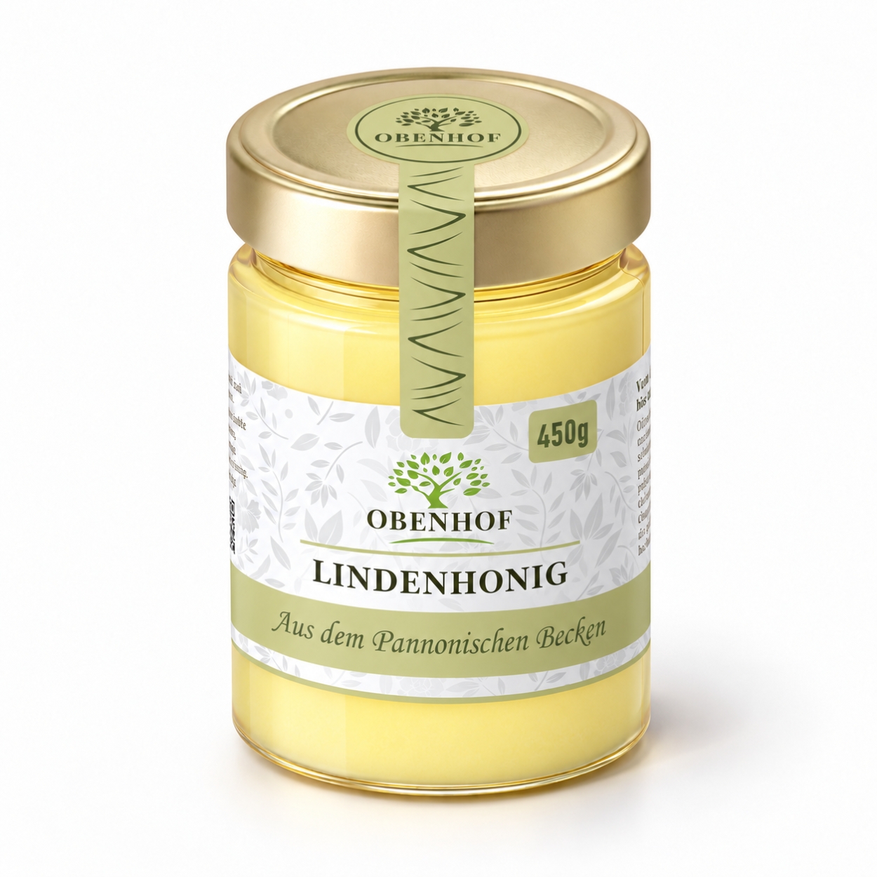 Obenhof Lindenhonig im Glas 450 g