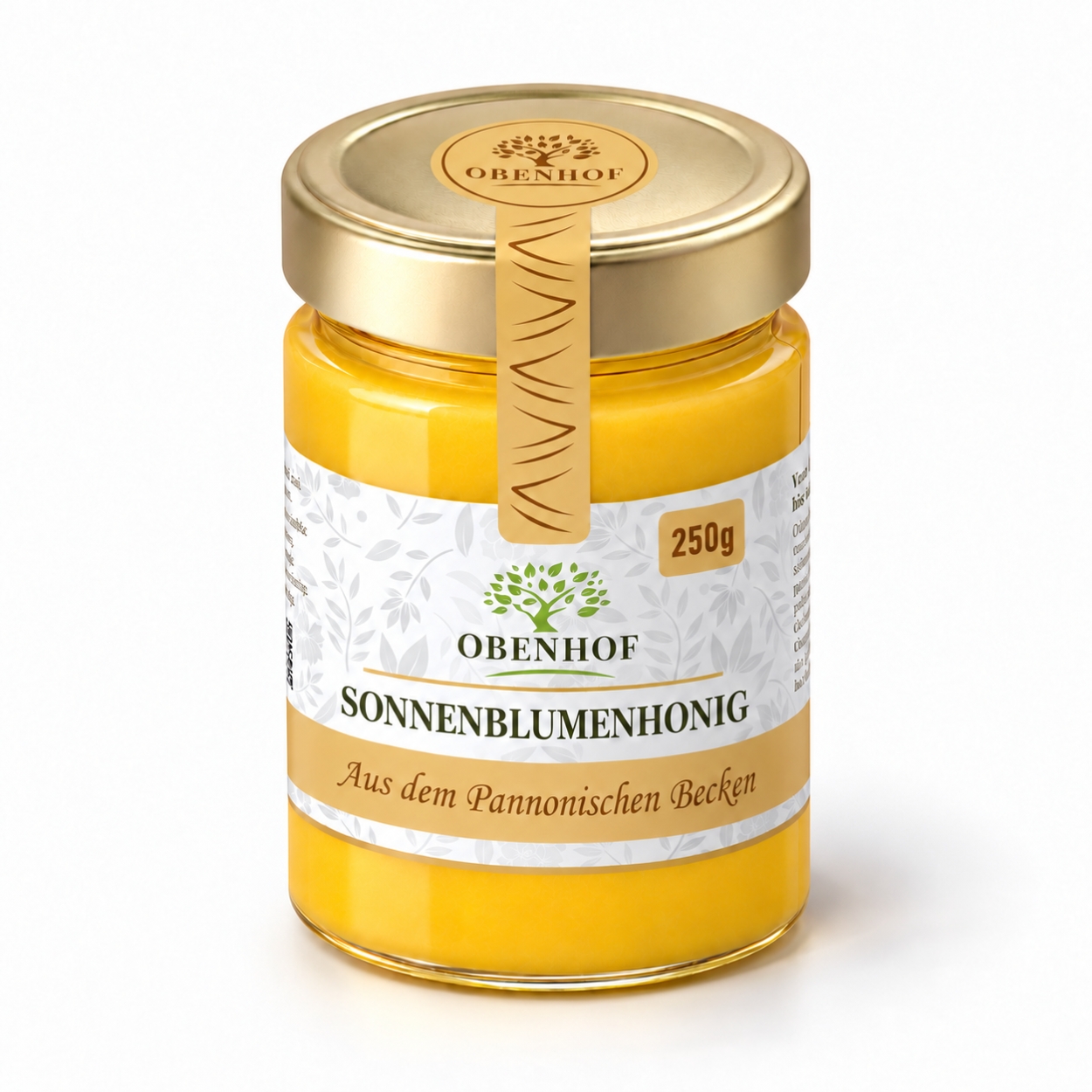 Obenhof Sonnenblumenhonig im Glas 250 g