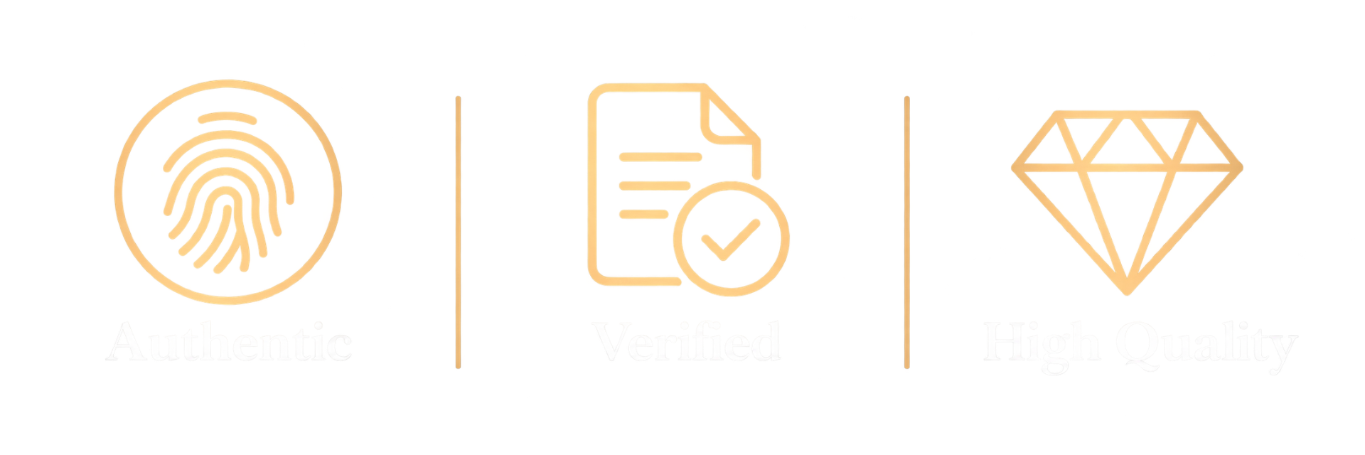 Authentic, certified and high-quality