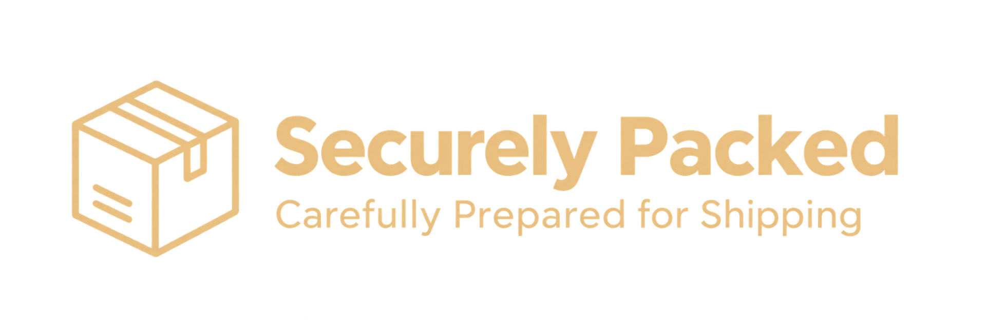 Symbol for secure packaging and careful dispatch